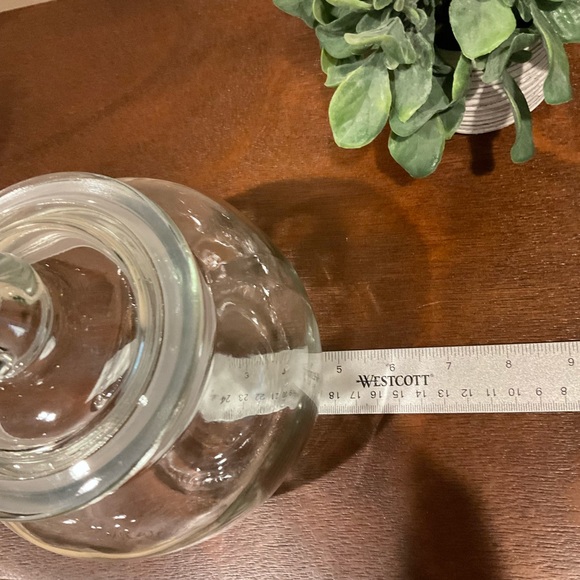 Small Clear Glass Apothecary Jar 🍬 - Picture 6 of 6